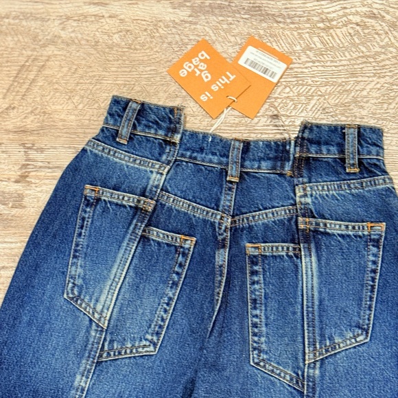 Reformation Dark Blue Cary High Rise Flare Jeans NWT - Picture 11 of 11